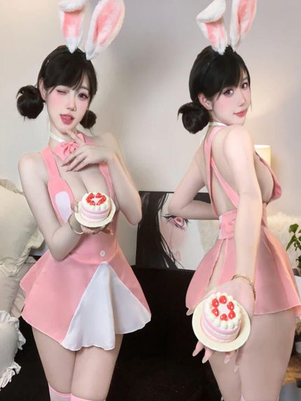 Kawaii Ruffle Bunny Dress