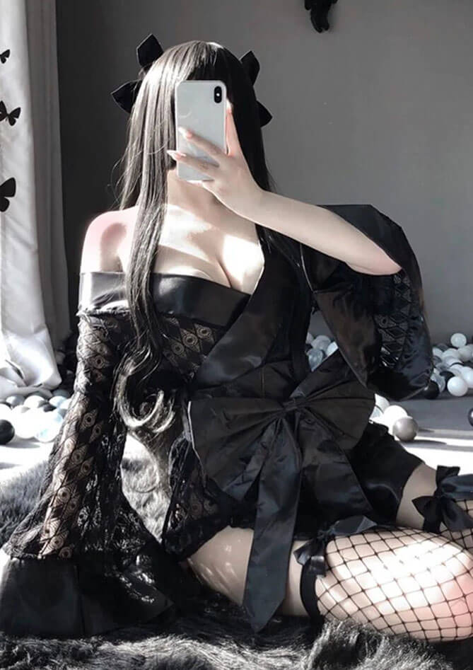 Lingerie Mesh Nightgown image Lingerie Mesh Nightgown image