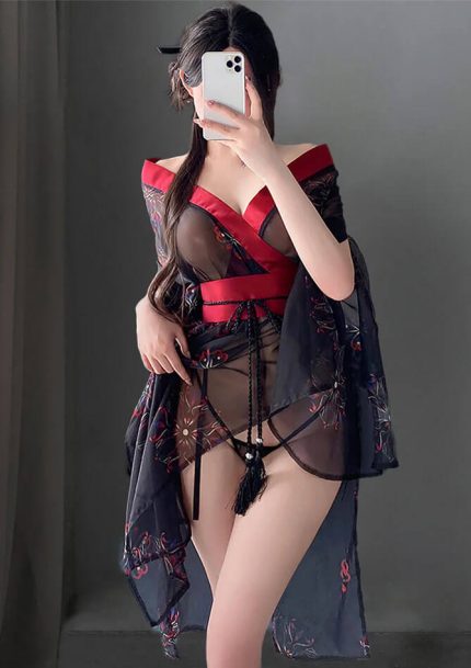 Sexy Japanese Kimono Lingerie