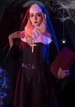 Adult The Nun Valak Costume Plus Size Scary Nun Habit Outfits Priest Halloween Costumes