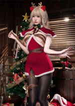 Claus Cupless Velvet Dress