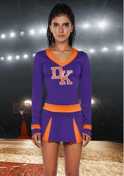 DK Purple Cheer Costume (2)