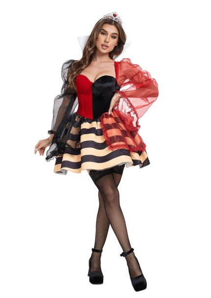 Villain Queen Fancy Dress Costume (3)