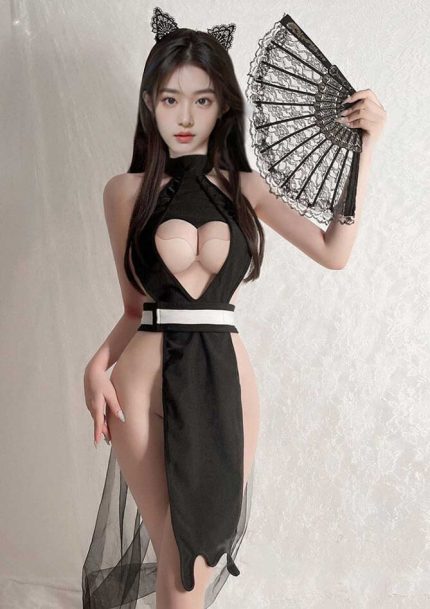 Japanese Style Babydoll Dress (2)