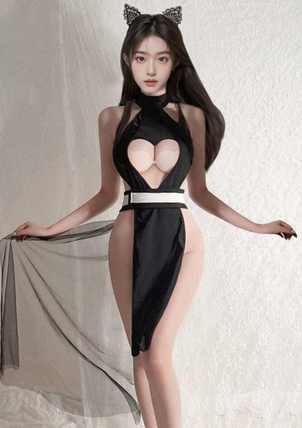 Japanese Style Babydoll Dress (3)