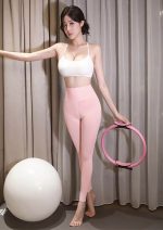 Two Piece Zipper Crotch Yoga Set (2)