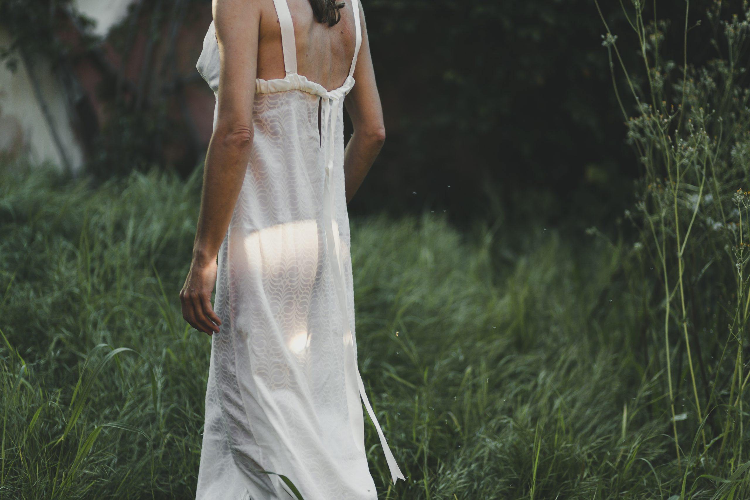 what to wear under sheer dress