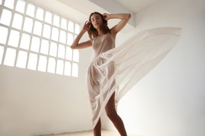 what to wear under sheer dress