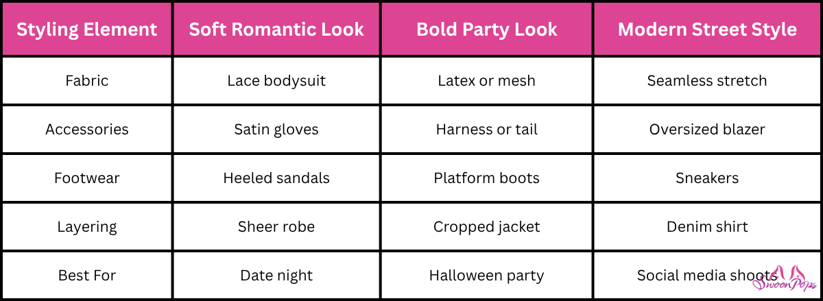A collection of stylish party dresses showcased for a festive occasion, featuring designs from Lingerie.